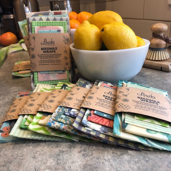 Beeswax Wraps (4 pack-Large) - Picture 8 of 9